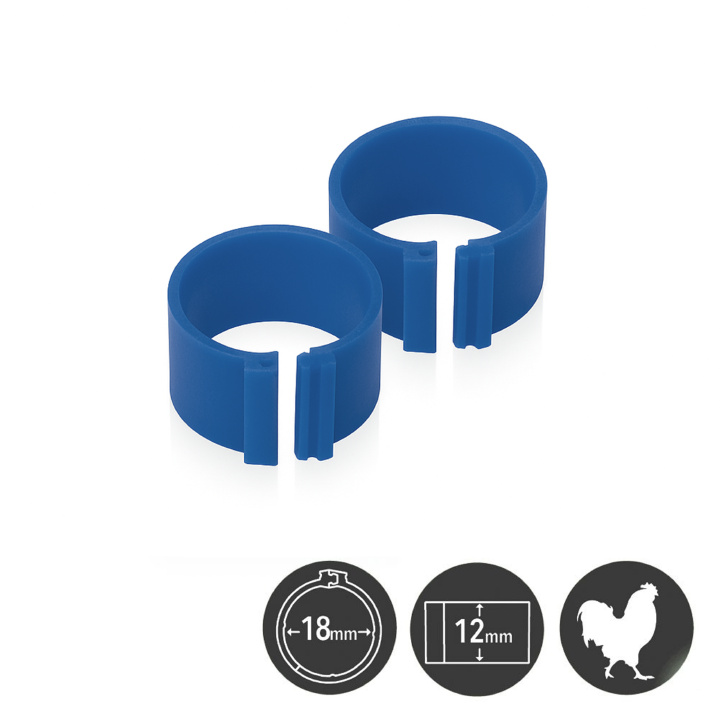 OLBA Clipsringe für Hühner